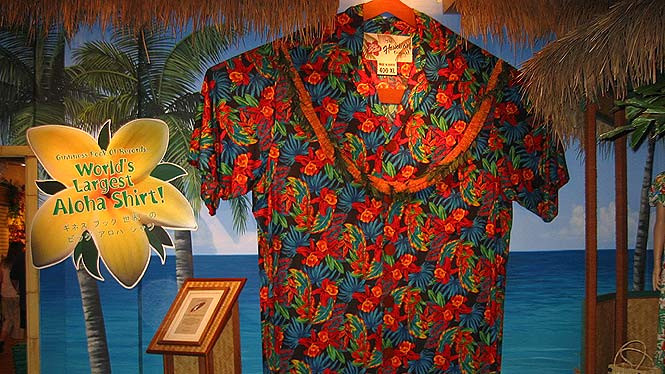 Worlds largest aloha shirt 400xl