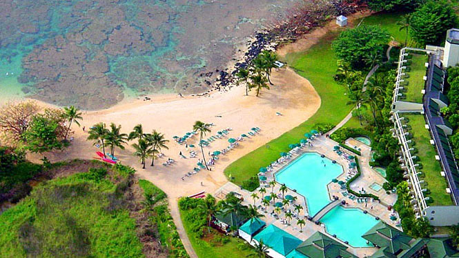The St. Regis hotel in princeville