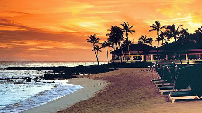 south side resort sunset